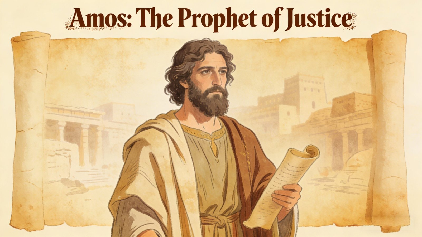 Amos: Prophet of Justice - Biblical About on Social Justice.