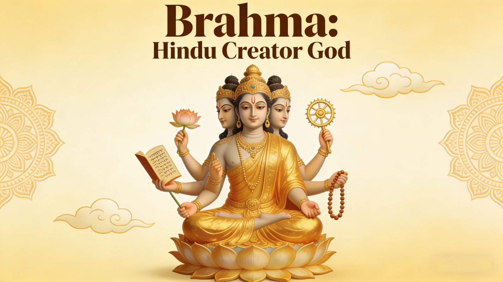 Brahma: The Hindu Creator God–Mythology, Symbolism&Spiritual