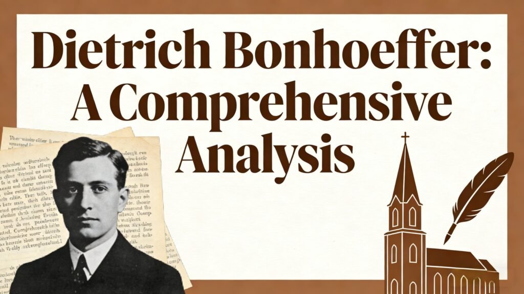 Dietrich Bonhoeffer: Theologian, Martyr&Anti-Nazi Christian