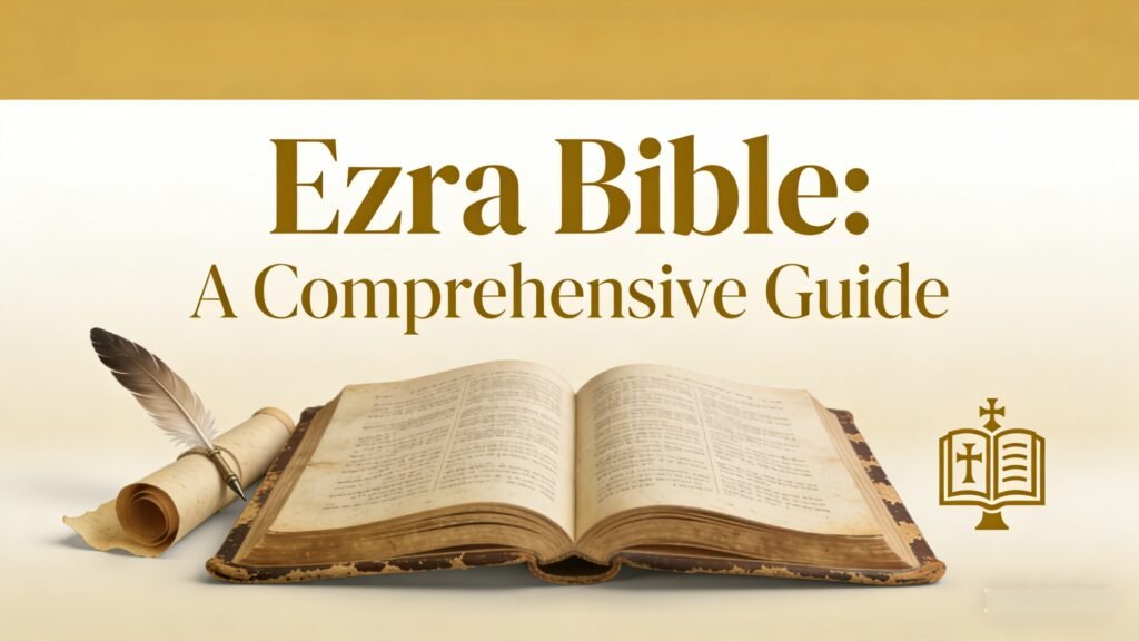 Ezra Bible: A Comprehensive Guide to Its History & Religious