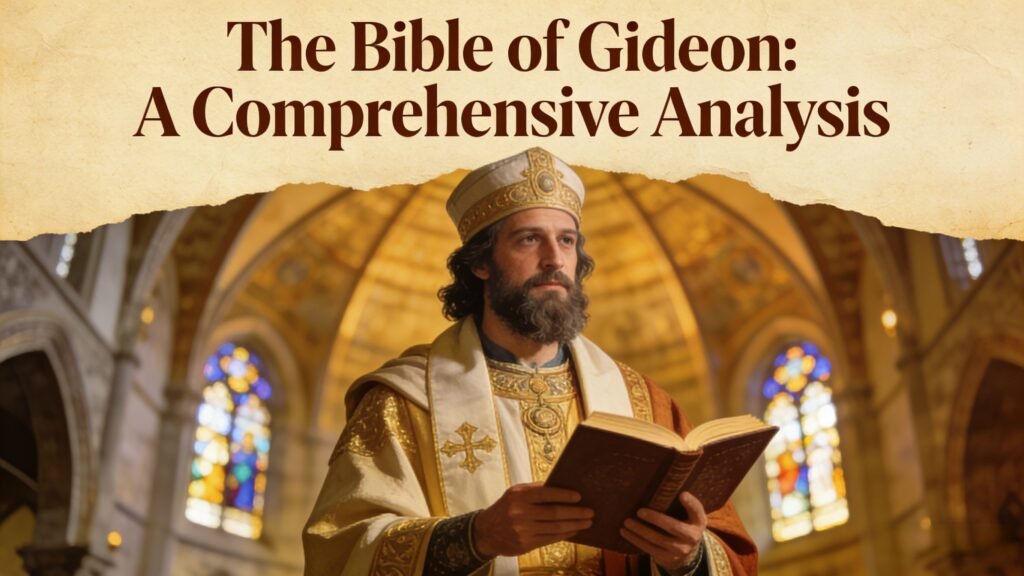 Bible of Gideon: Comprehensive Biblical Analysis & Legacy
