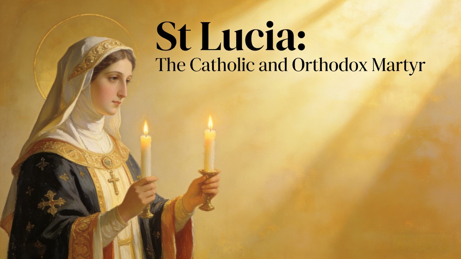 St Lucia: Catholic & Orthodox Martyr, Feast Day Traditions
