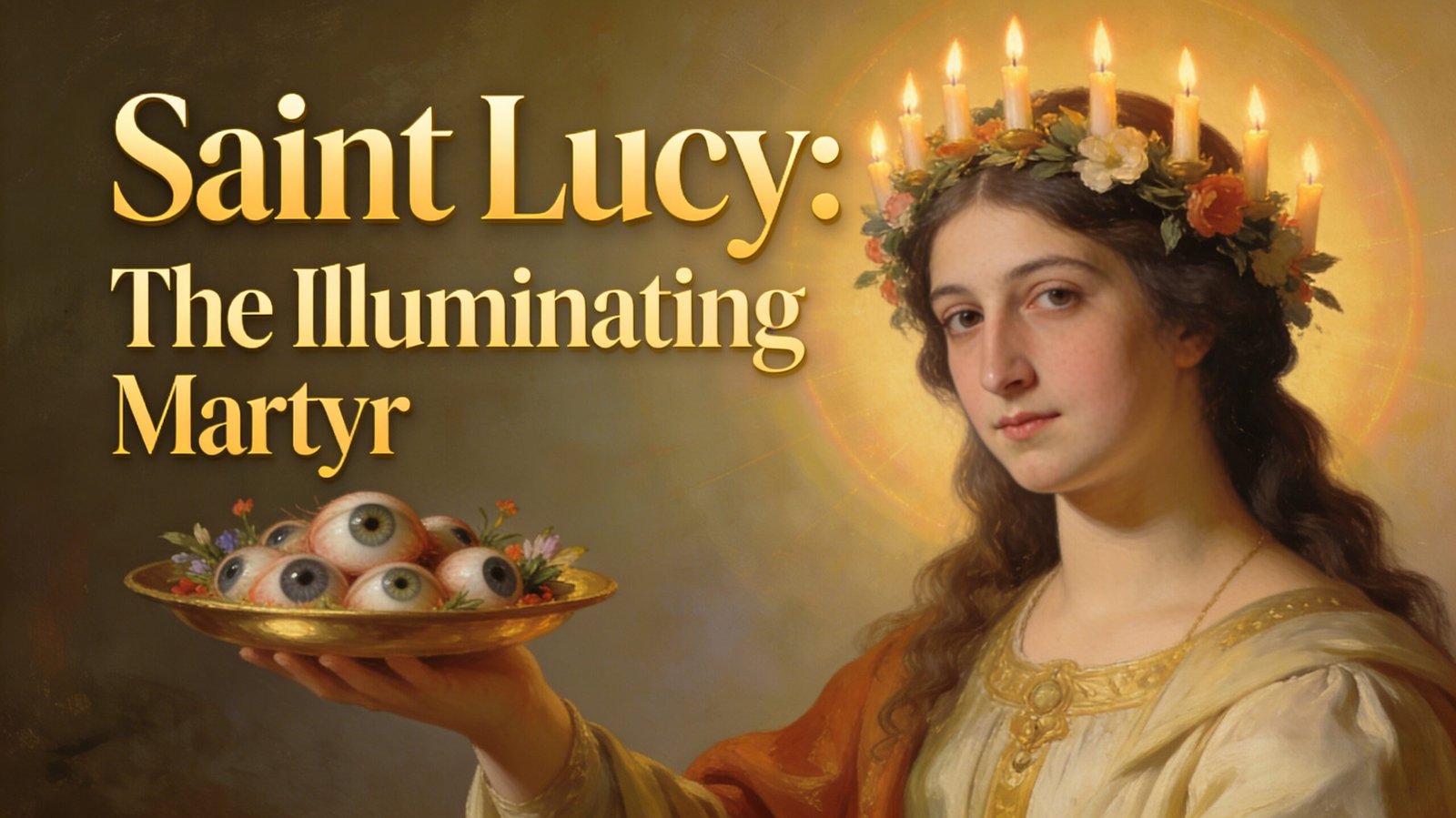 Saint Lucy: Patron Saint of Eyes, Catholic & Orthodox Martyr