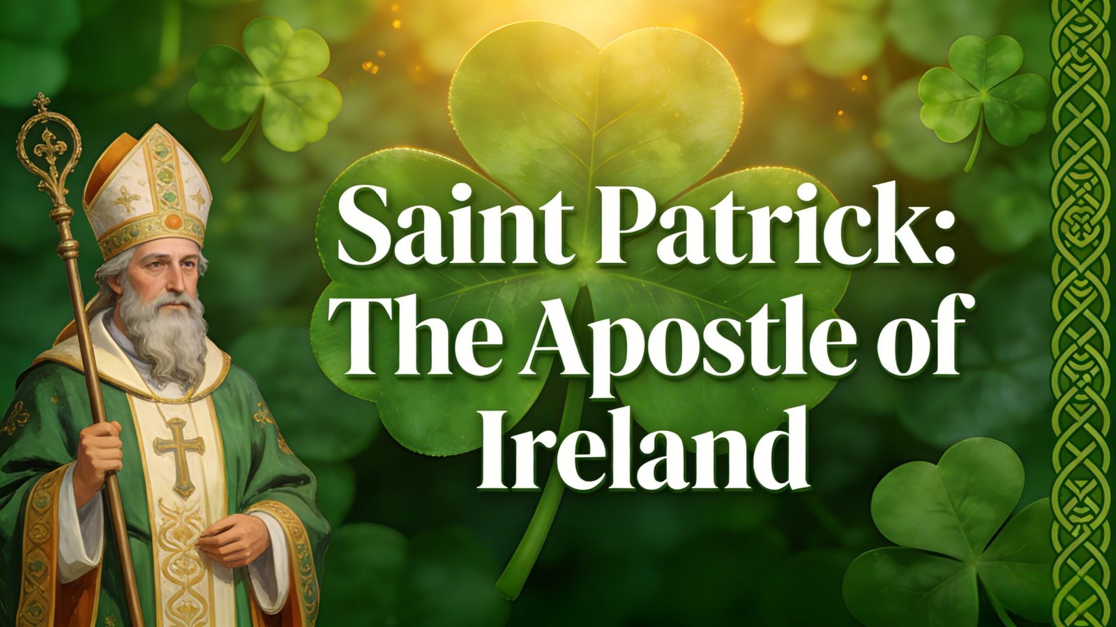 Saint Patrick: Mission & Legacy of Ireland’s Patron Catholic